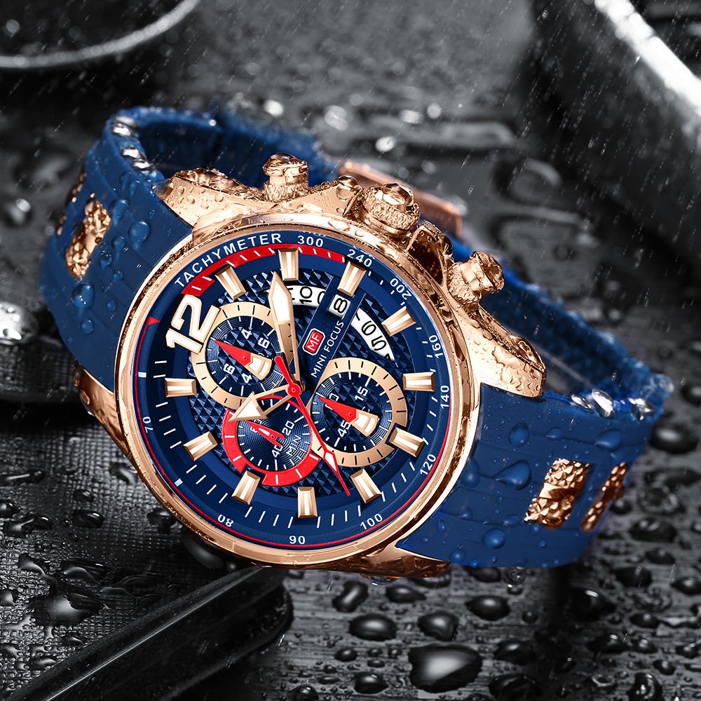Mini Focus 0350 Mf Mens Fashion Brands Watches Luxury Charm Style Waterproof Hands Watch Wholesale Quartz Watches for Gift