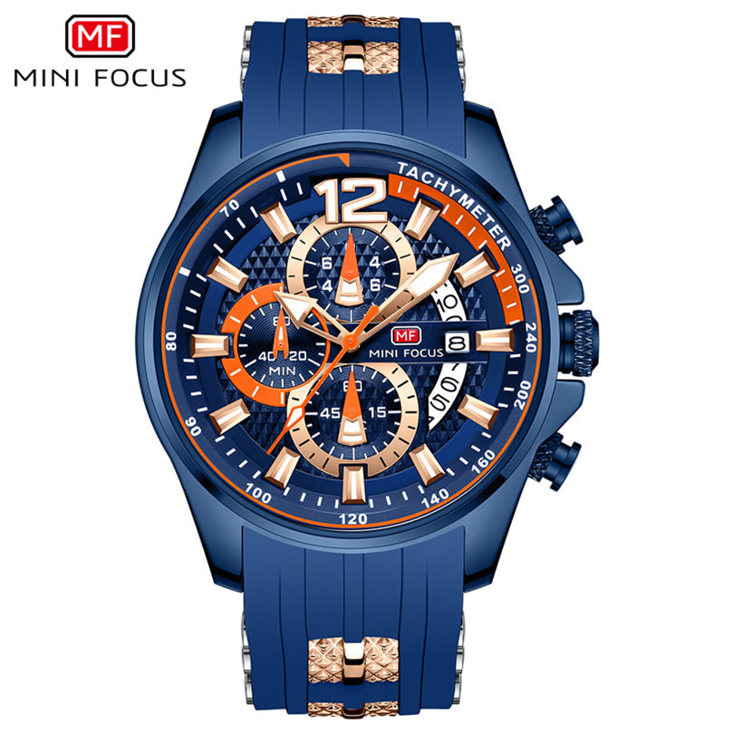 Mini Focus 0350 Mf Mens Fashion Brands Watches Luxury Charm Style Waterproof Hands Watch Wholesale Quartz Watches for Gift