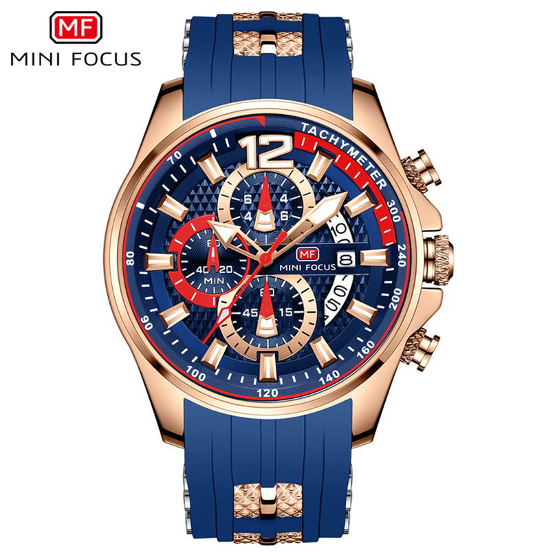Mini Focus 0350 Mf Mens Fashion Brands Watches Luxury Charm Style Waterproof Hands Watch Wholesale Quartz Watches for Gift