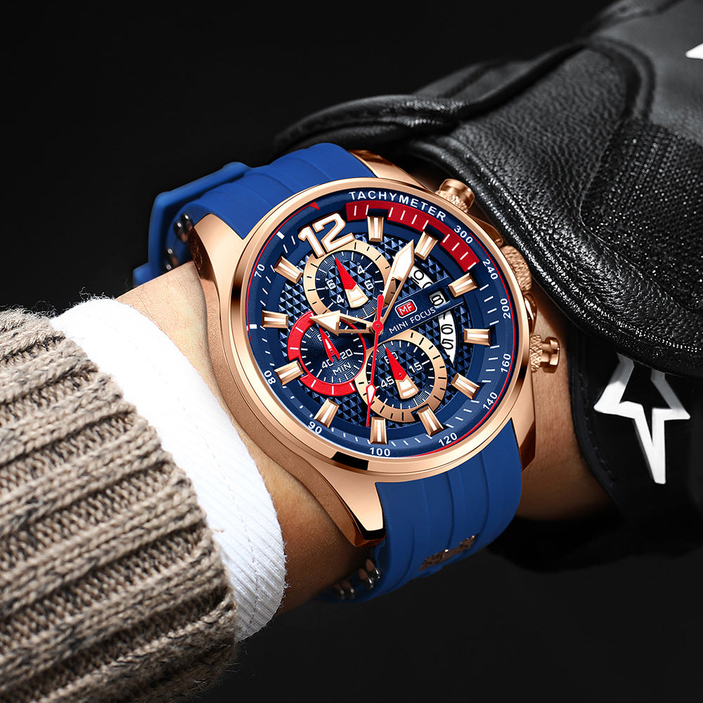 Mini Focus 0350 Mf Mens Fashion Brands Watches Luxury Charm Style Waterproof Hands Watch Wholesale Quartz Watches for Gift